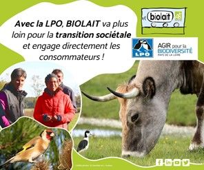 <b>BIOLAIT et la LPO, engager dans la préservation de la biodiversité</b>
