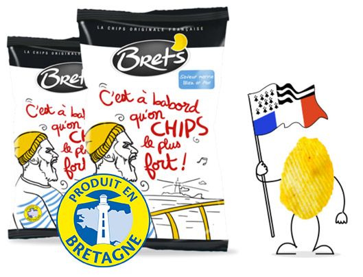 <b>BRET’S, la chips bretonne naturelle et 100% française</b>